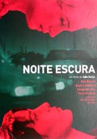 Gratispostkarte des Films NOITE ESCURA mit den Autogrammen auf der Rückseite
